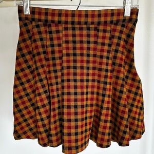 FREEPEOPLE High Waist Pleated Plaid Mini Skirt - ALWAYS ACCEPTING OFFERS -